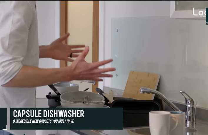 Image of Capsule Personal Dishwasher.