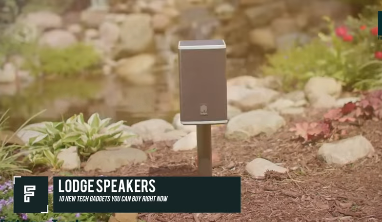 Leave solar powered speakers outside.