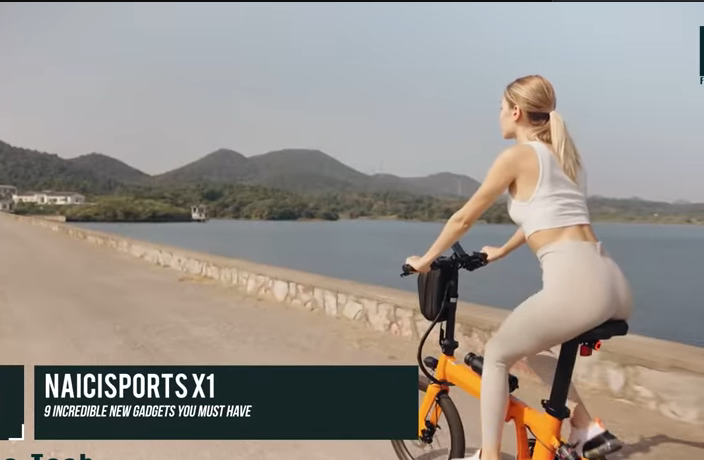 Image of Naicisports X1 foldable bike.